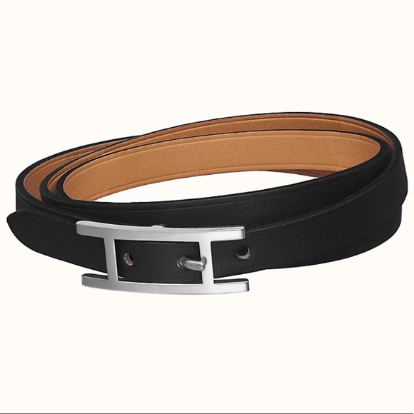 Hermes Hapi 3 bracelet black - Picture 1 of 3